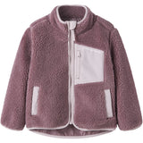 Name It Wistful Mauve Nmnmattia Sherpa Jacket Pb1