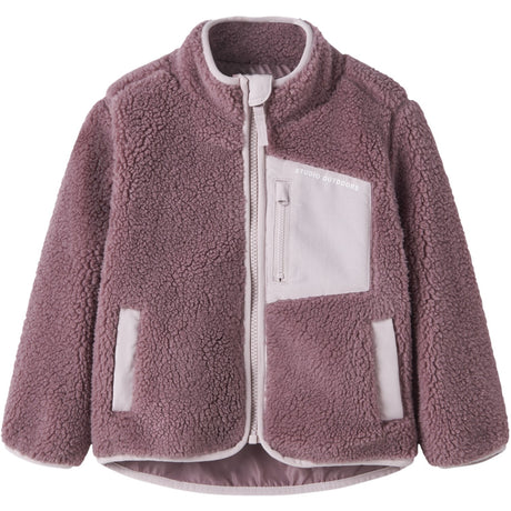 Name It Wistful Mauve Nmnmattia Sherpa Jacket Pb1