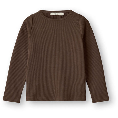 Fliink Coffee Bean Kenna Ls Blouse