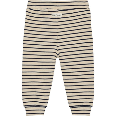 En Fant Medieval Blue Pants Rib Stripe