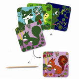 제코 스크래치 카드, 숲의 동물들을 위한 카드