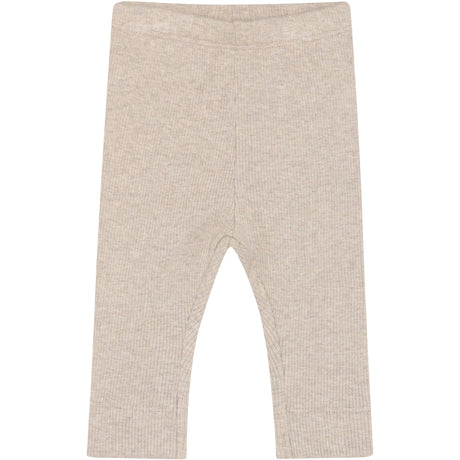 FIXONI Pure Cashmere Melange Leggings Melange Rib