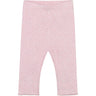 FIXONI Bleached Mauve Melange Leggings Melange Rib