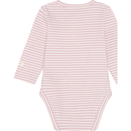 FIXONI Bleached Mauve Wrap Body Ls Rib