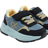 Color Kids Coronet Blue Shoes W. Velcro