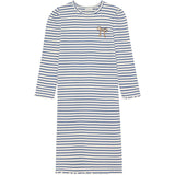 Minymo Dutch Blue Dress Ls Rib
