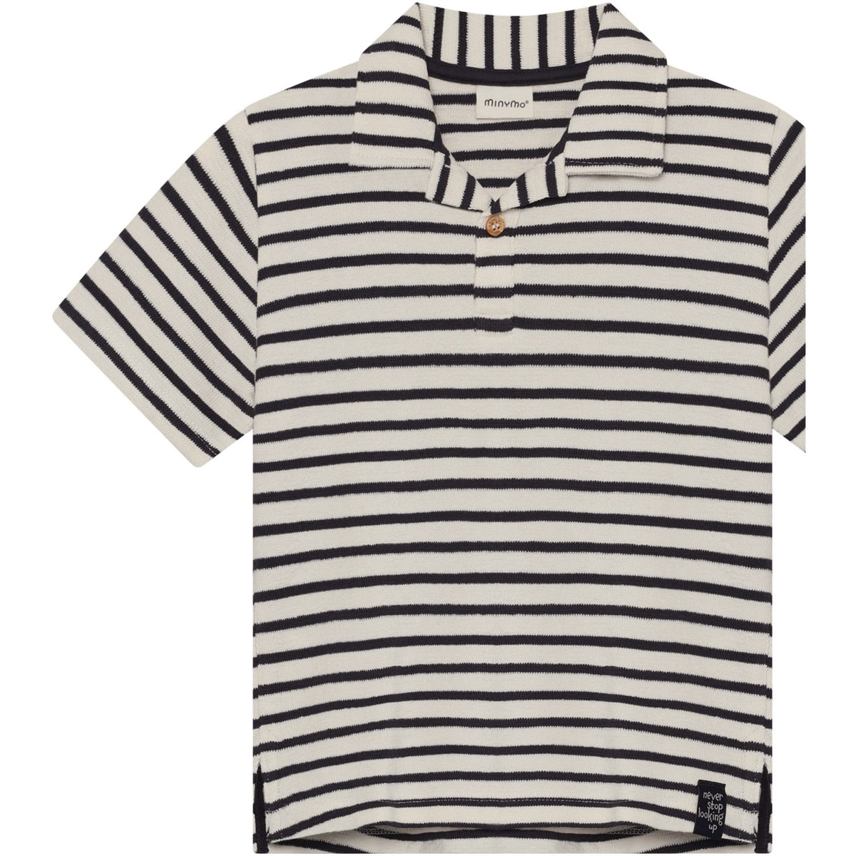 Minymo Vanilla Ice Polo T-Shirt Ss Y/D