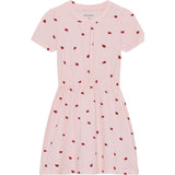 Minymo Peach Blush Dress Ss Aop