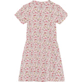Minymo Raindrops On Roses Dress Ss Aop