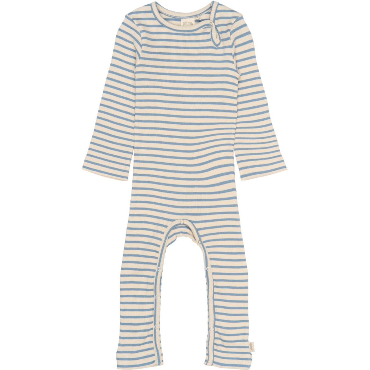 Petit Piao Infinity Striped PPSky L_S Jumpsuit