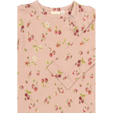 Petit Piao Misty Rose Strawberry AOP PPStar L_S Jumpsuit