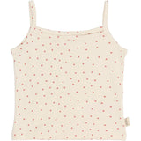 Petit Piao Misty Rose Strawberry AOP PPStar Girls Undershirt 2-pack