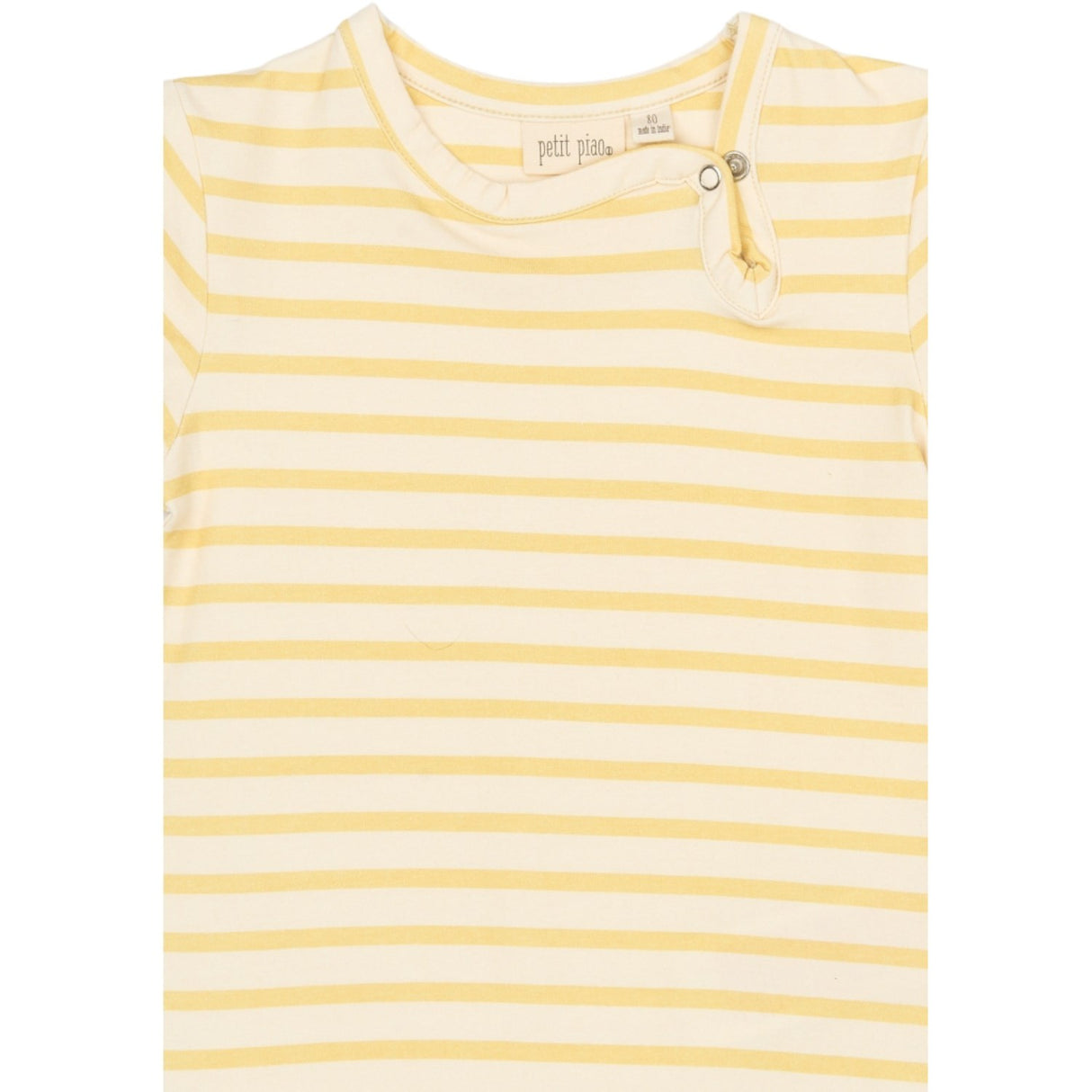 Petit Piao Dusky Citron Striped Ppsun S_S Body