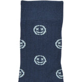 minipop® Navy Blue Mark Bamboo Sock