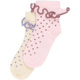 minipop® Rose Quartz Marra Bamboo Ankle Socks 2-Pack