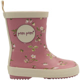 Pom Pom Dusty Rose Strawberry AOP Bliss Rubber Boot AOP