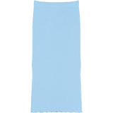 The New Forever Blue Tnrya Long Rib Skirt