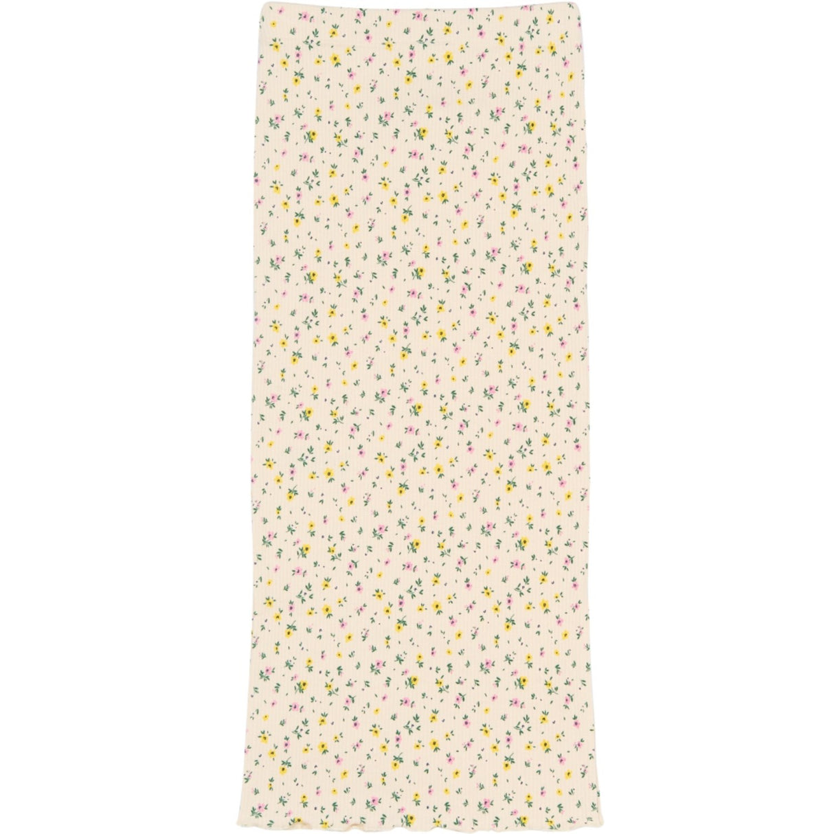 The New Gardenia Aop Tnsummer Long Rib Skirt