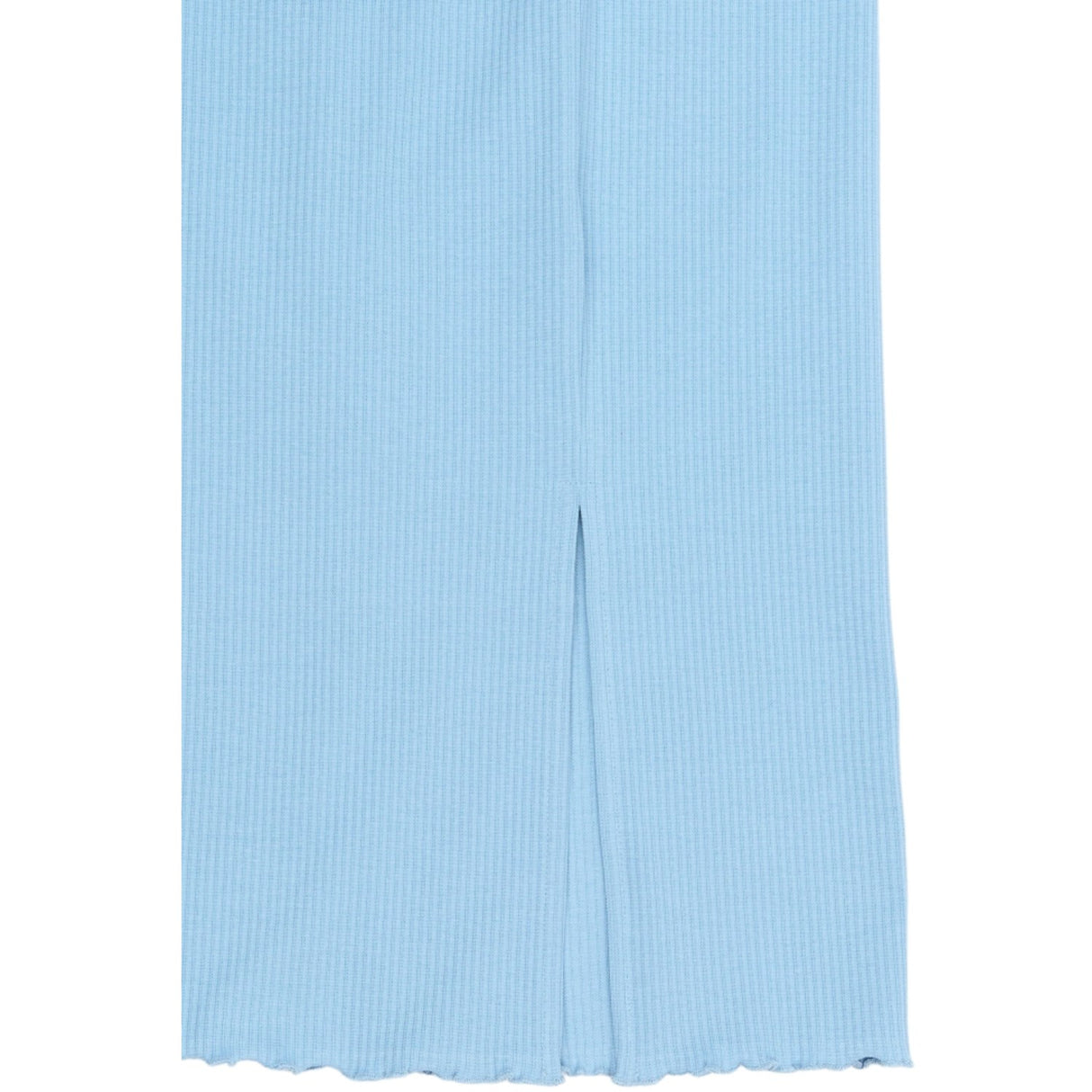 The New Forever Blue Tnrya Long Rib Skirt