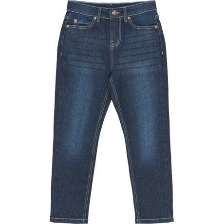 The New Dark Blue Denim Tnjosh Tapered Fit Jeans