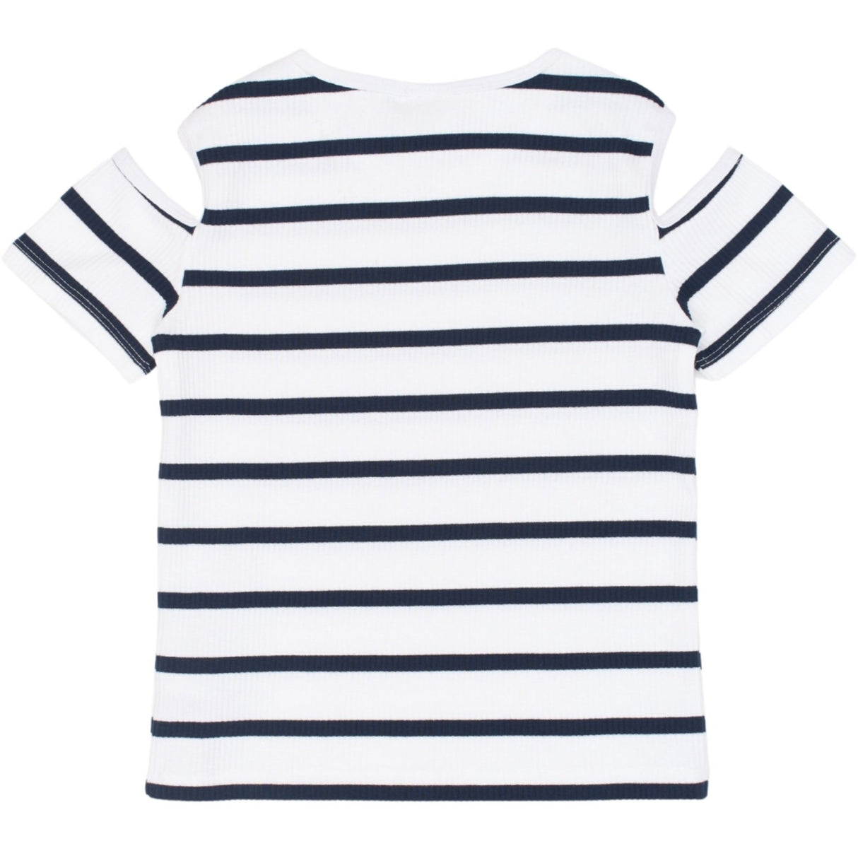 The New Navy Blazer Striped Tntish S_S Rib Tee