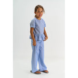 The New Forever Blue Striped Tntheresa Wide Pants