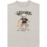 The New Light Grey Melange Tnteddy Os S_S Tee