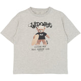 The New Light Grey Melange Tnteddy Os S_S Tee