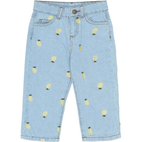THE NEW Siblings Light Blue Denim Emb Tnstsaja Regular Fit Jeans