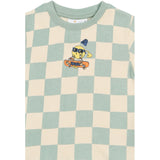 THE NEW Siblings Aqua Gray Aop Tnstsebastian Os S_S Tee