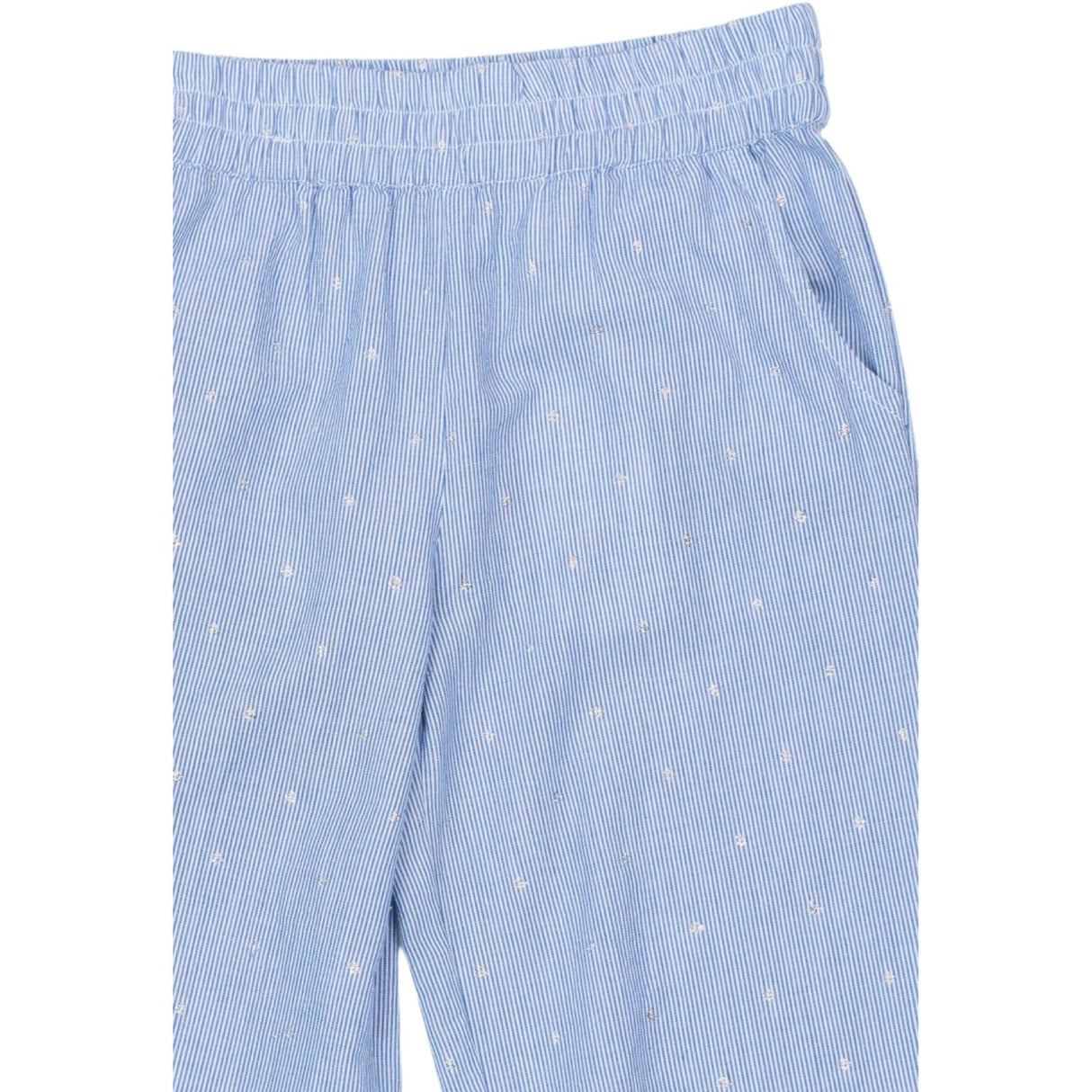 THE NEW Siblings Forever Blue Striped Tnstthea Loose Toddler Pants