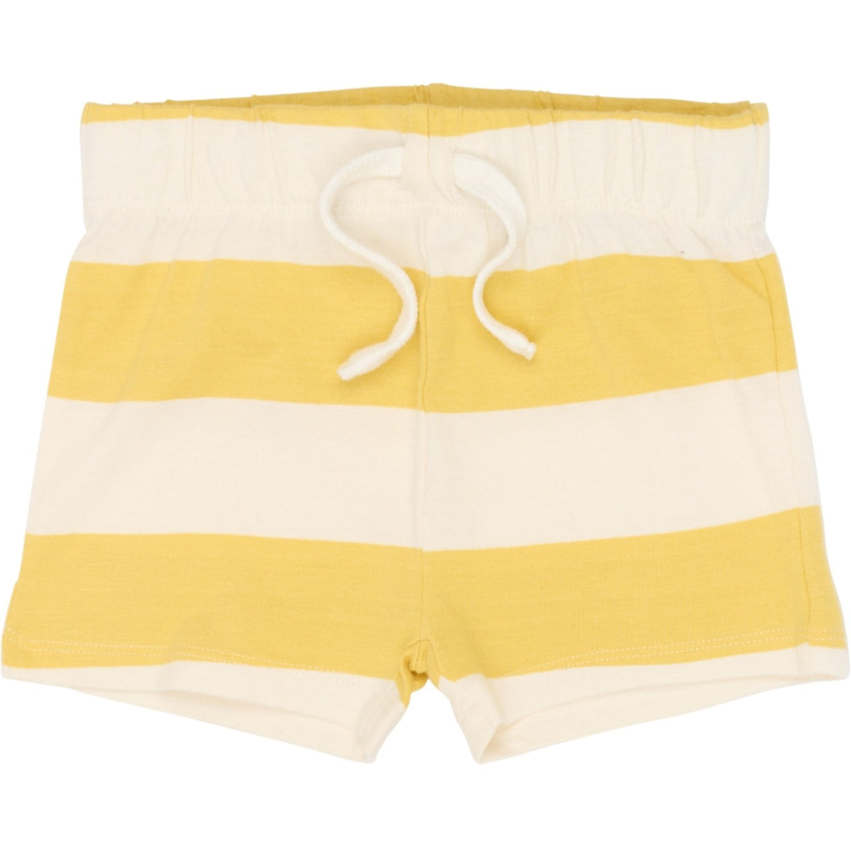 THE NEW Siblings Cream Gold Striped Tnsttrevor Jersey Shorts