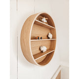 Curve Lab Natural Round Shelf