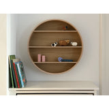 Curve Lab Natural Round Shelf