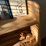 Curve Lab Natural Curvy Bookcase