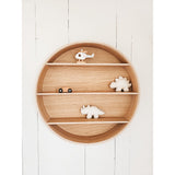 Curve Lab Natural Round Shelf