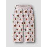Lil'Atelier Hushed Violet Nmflulio Wide Knit Ancle Pants Lil