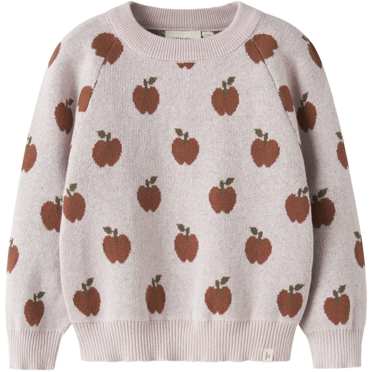 Lil'Atelier Hushed Violet Nmflulio Ls Knit Lil