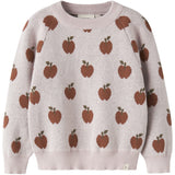 Lil'Atelier Hushed Violet Nmflulio Ls Knit Lil