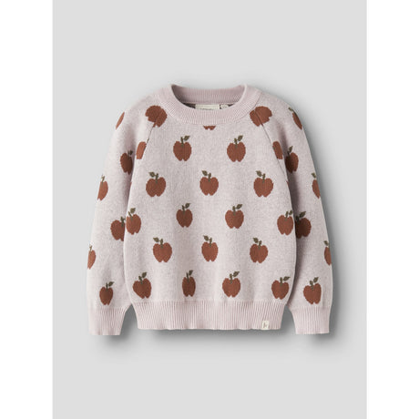 Lil'Atelier Hushed Violet Nmflulio Ls Knit Lil