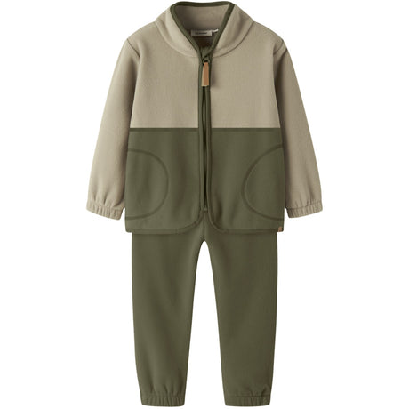 Lil'Atelier Winter Moss Nmmlaspektra Fleece Set 1Fo Lil
