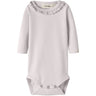 Lil'Atelier Hushed Violet Nbflayo Sup Ls Slim Body Solid Lil