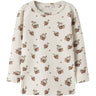 Lil'Atelier Turtledove Apples Nmfgayo Sig Ls Slim Top Lil