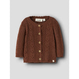 Lil'Atelier Maple Syrup Nbfkajsa Kas Ls Knit Card Lil