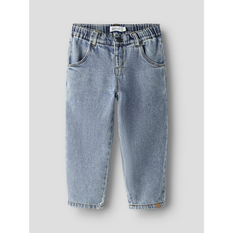 Lil'Atelier Medium Blue Denim Nmfkarole Sim Carrot Jeans 2433-Cj Lil