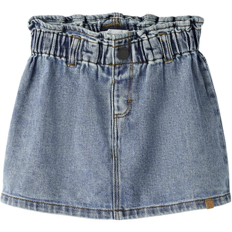 Lil'Atelier Medium Blue Denim Nmfkarole Dnm Skirt 2433-Cj Lil