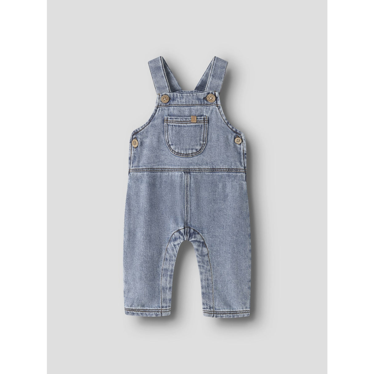 Lil'Atelier Medium Blue Denim Nbmkarole Loose Dnm Overall 2433-Cj Lil