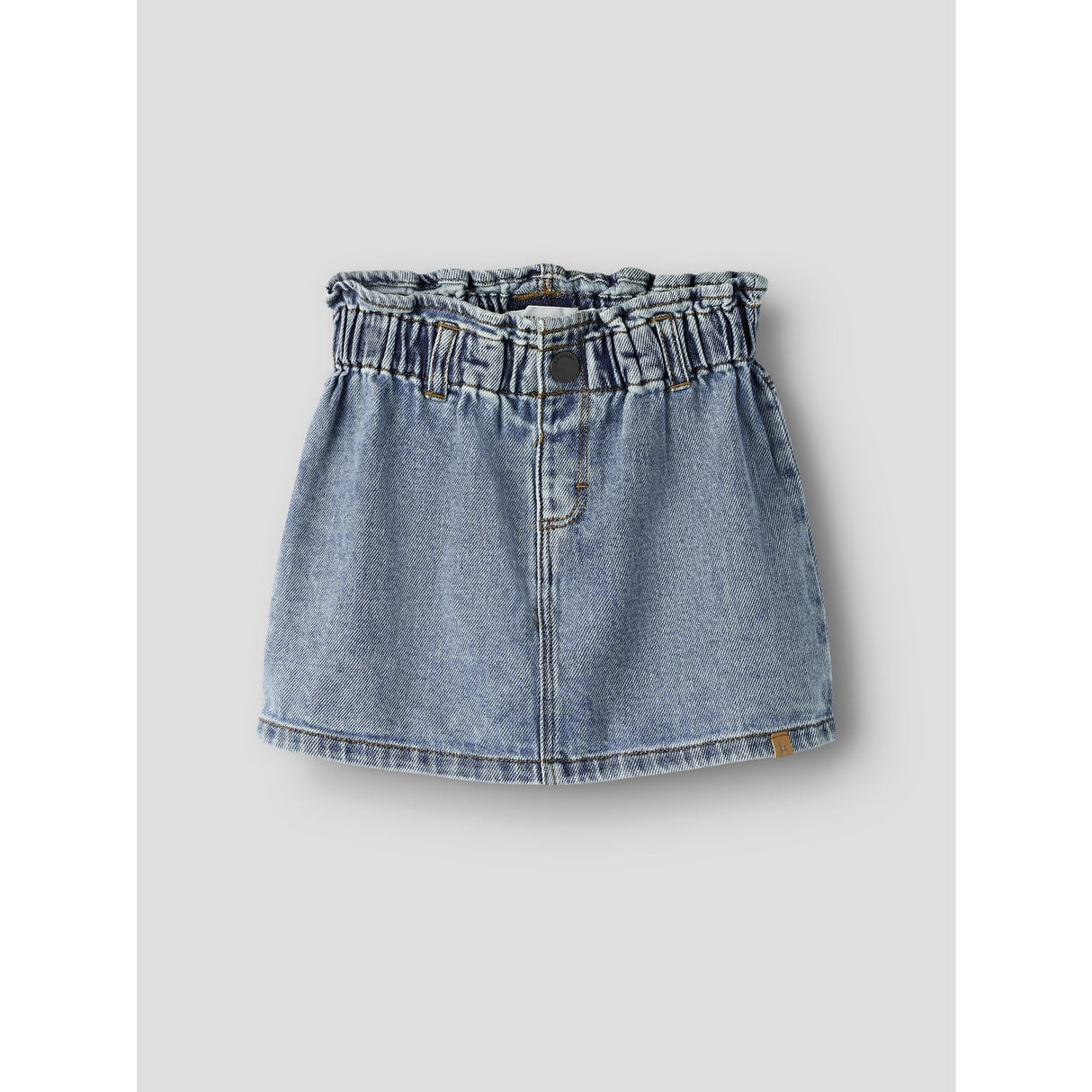 Lil'Atelier Medium Blue Denim Nmfkarole Dnm Skirt 2433-Cj Lil