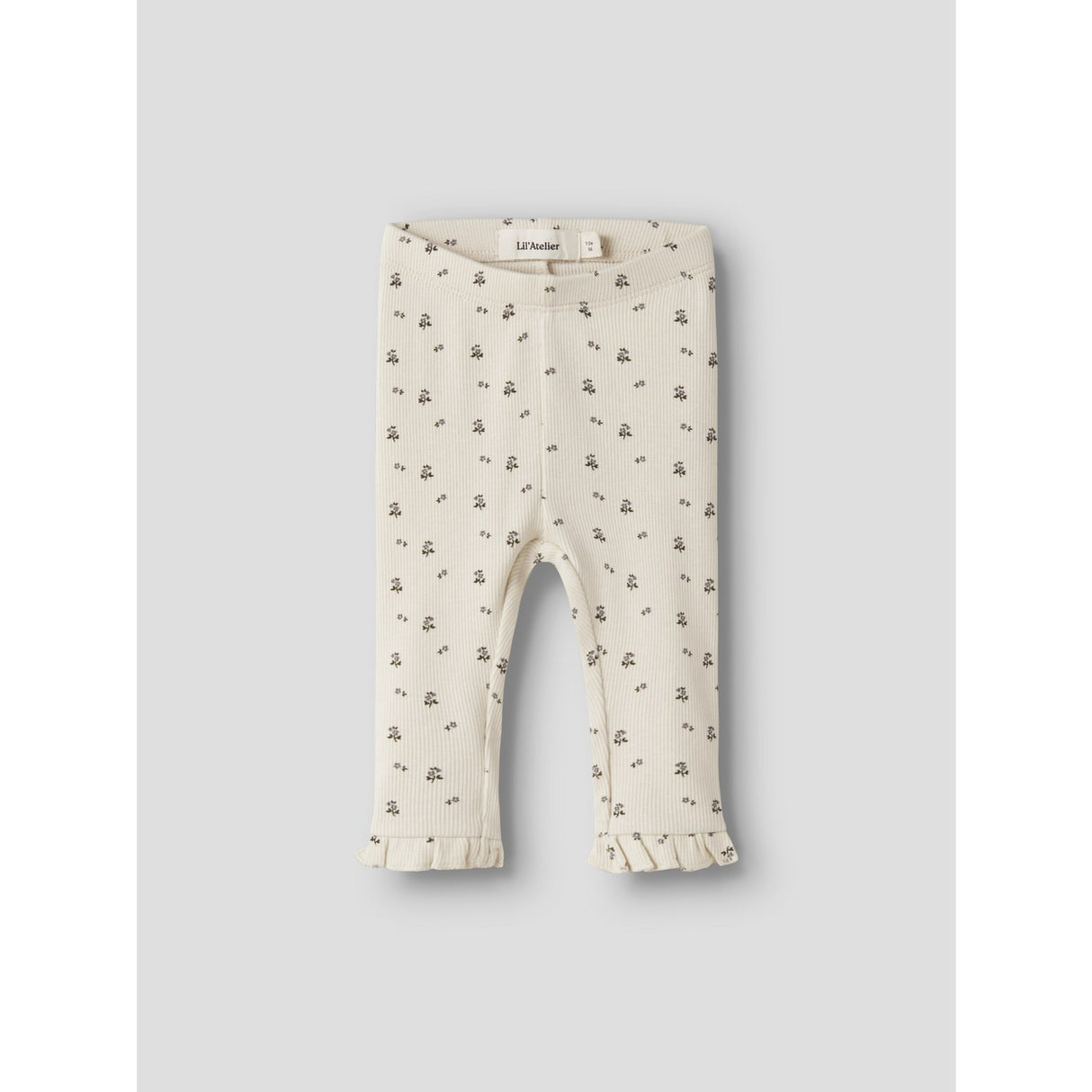 Lil'Atelier Turtledove Blue Flower Nbflago Mer Slim Leggings Lil