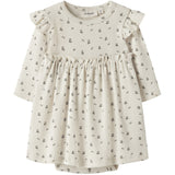 Lil'Atelier Turtledove Blue Flower Nbflago Mia Ls Body Dress Lil